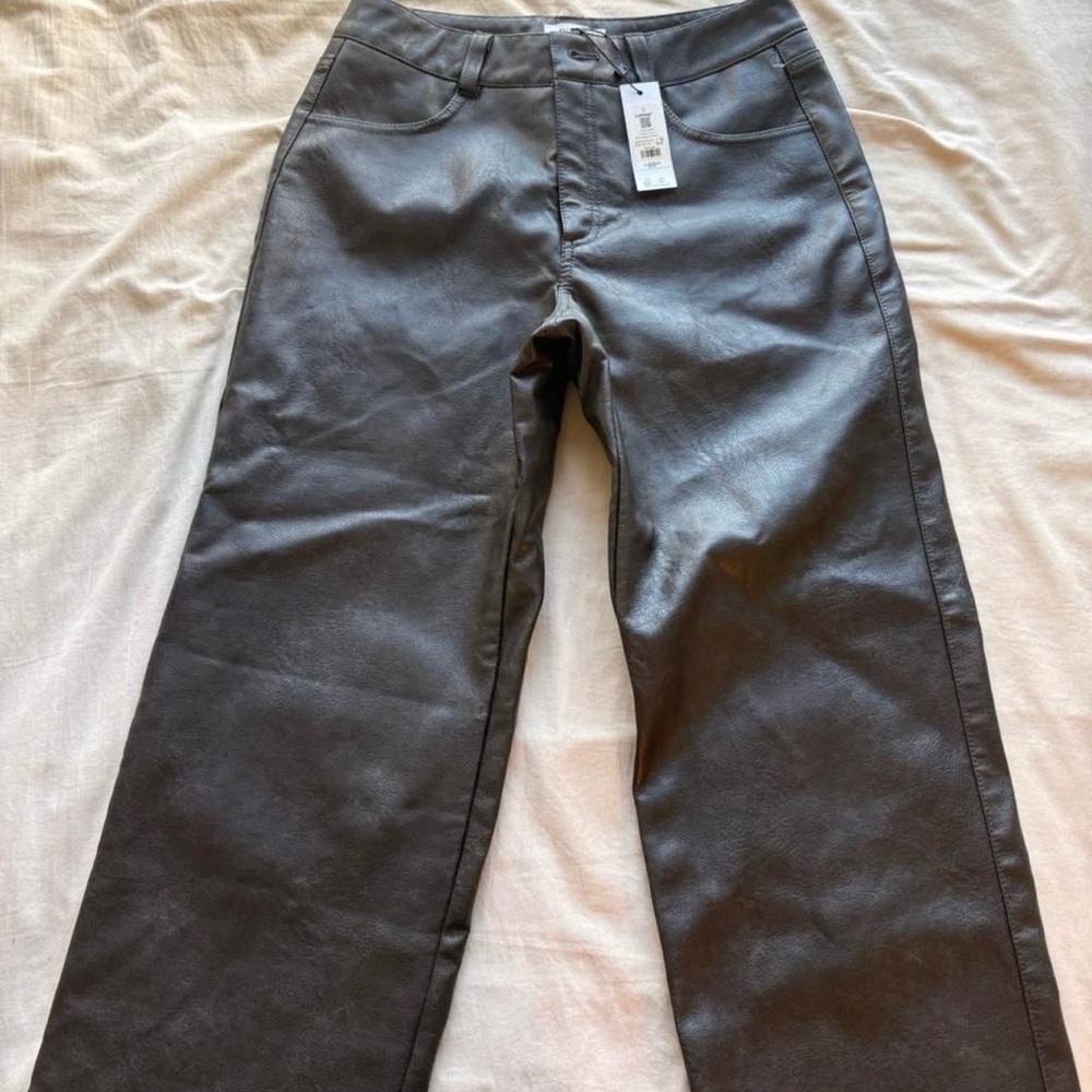 Garage Gray Straight Leg Pants